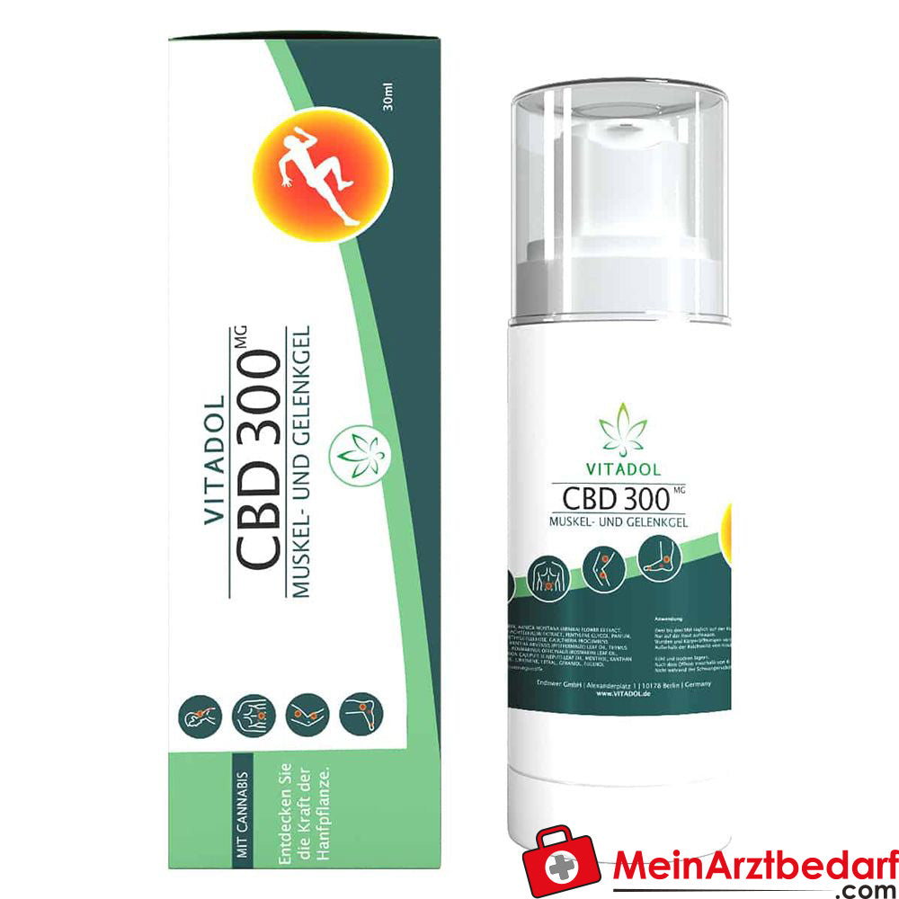 VITADOL CBD 300 Muskel- und Gelenkgel.
