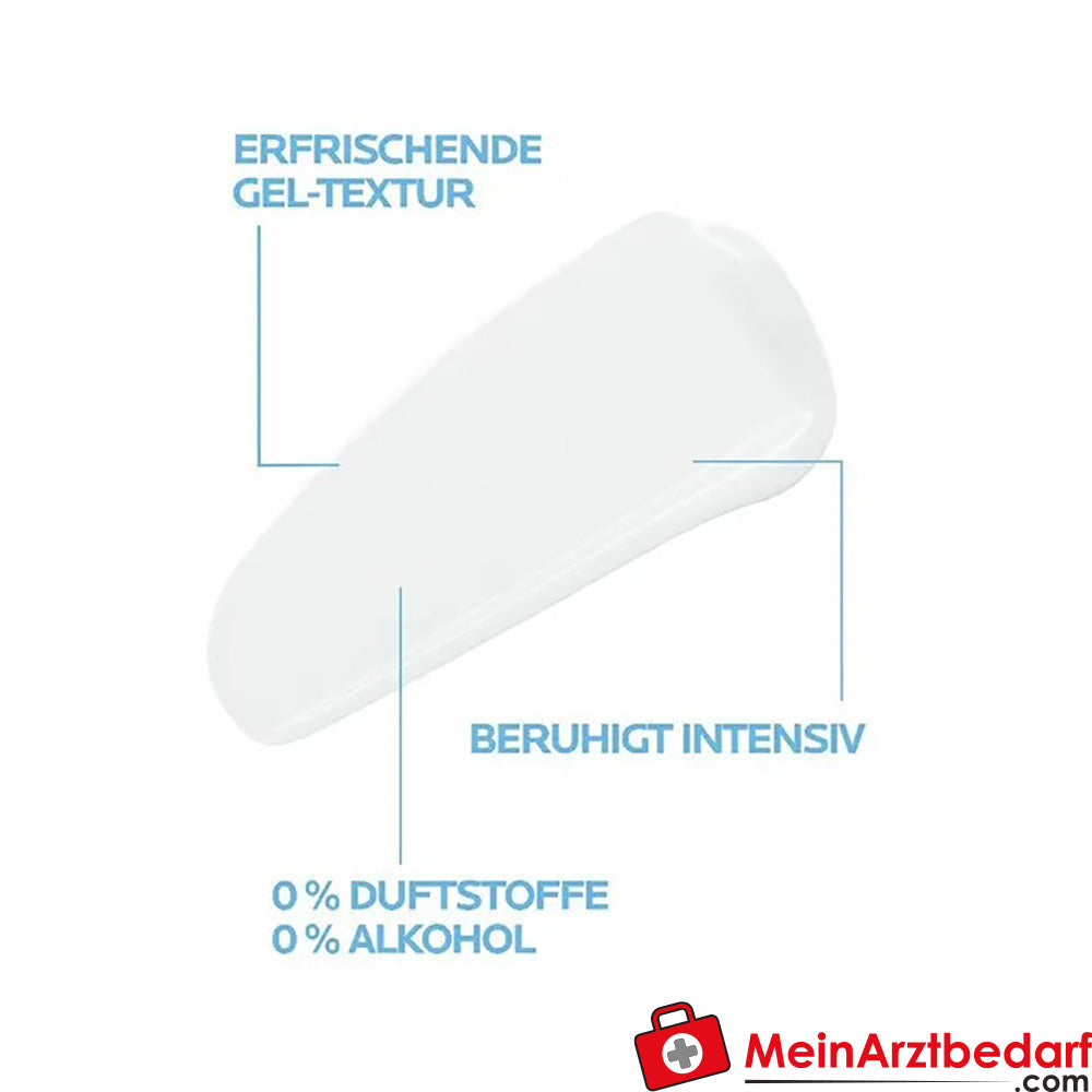 La Roche Posay Toleriane Dermallergo Nacht, Gesichtscreme bei trockener, empfindlicher und zu Allergien neigender Haut, 40ml.