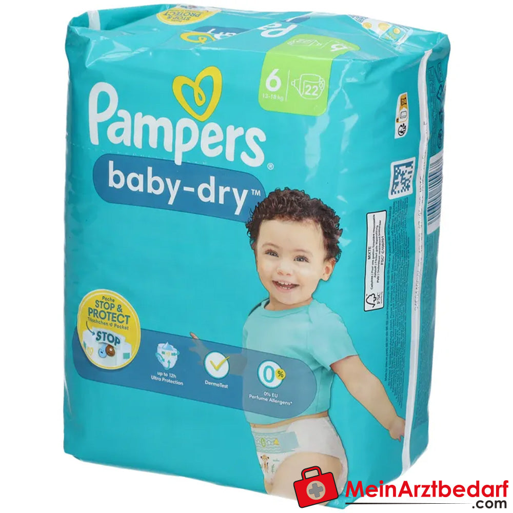 Pampers baby-dry Windeln Gr. 6.