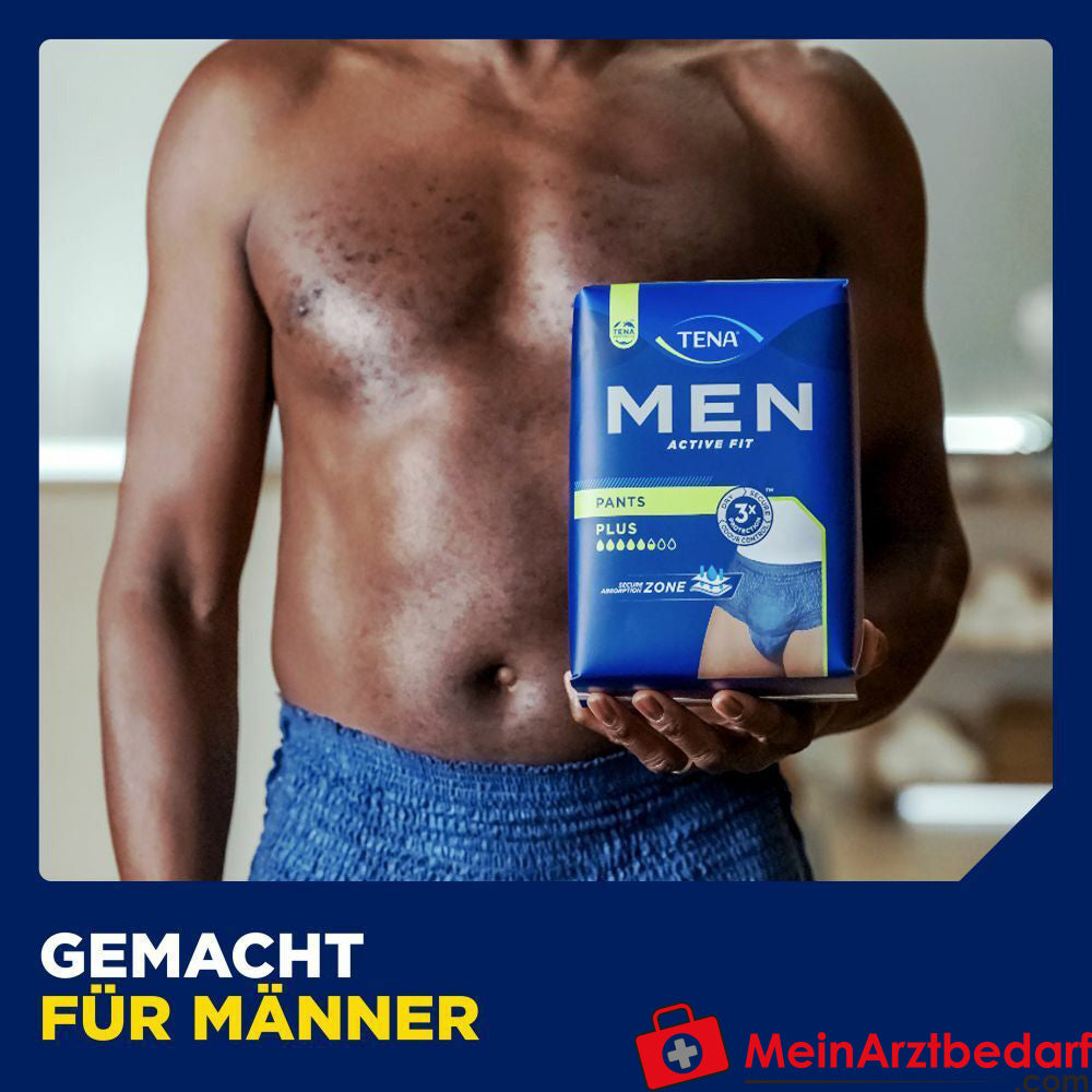 TENA Men Active Fit Pants Plus blau L/XL.