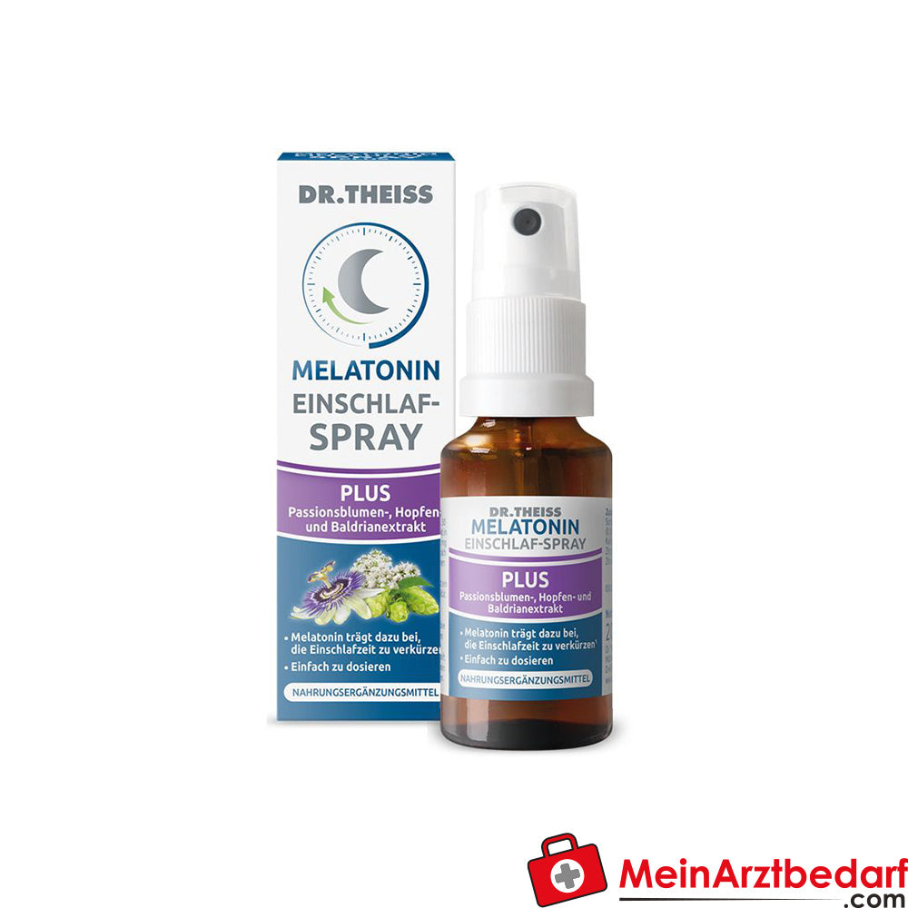 DR. THEISS Melatonin Einschlaf-Spray Plus, 20ml.