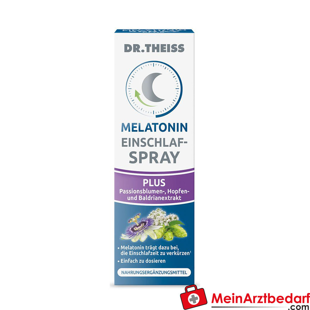 DR. THEISS Melatonin Einschlaf-Spray Plus, 20ml.