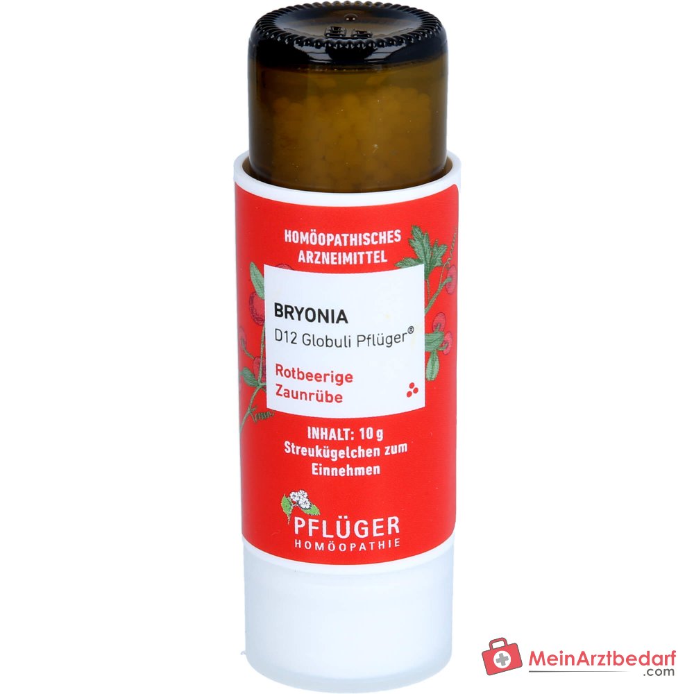 Pflüger Bryonia D12 globuli Bryonia dil. D12 Dosatore