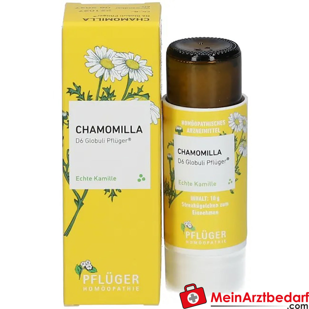 Chamomilla D6 Globuli Pflüger®.