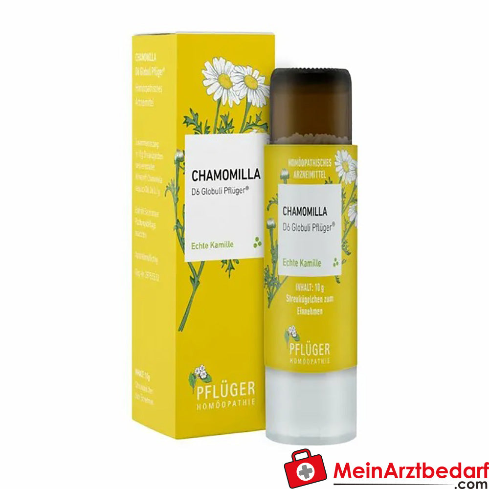 Chamomilla D6 Globuli Pflüger®.