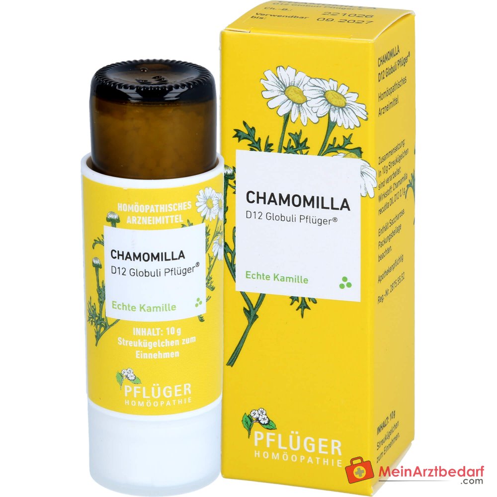 Pflüger Chamomilla recutita D12 Globuli Dosierspender 10 g