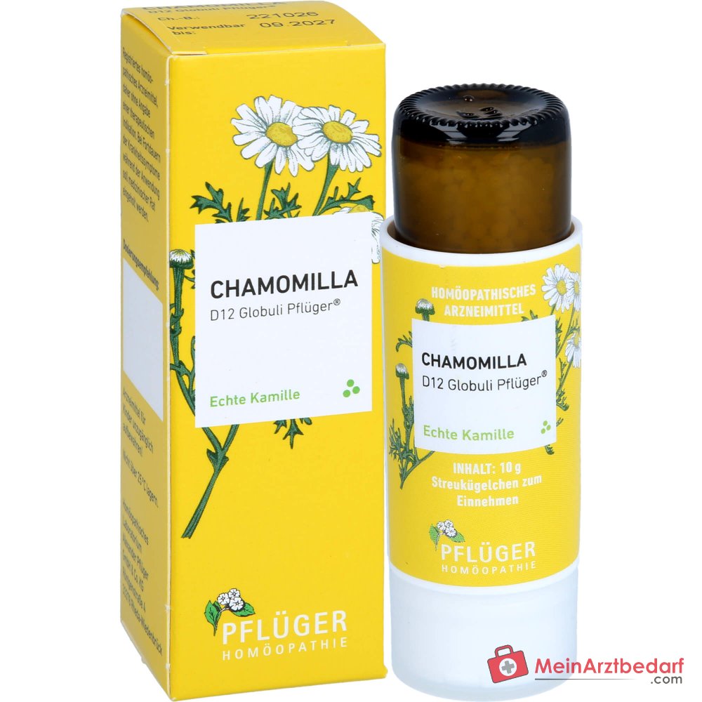 Pflüger Chamomilla recutita D12 Globuli Dosierspender 10 g