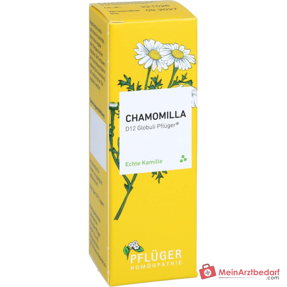Pflüger Chamomilla recutita D12 Globuli Dosierspender 10 g