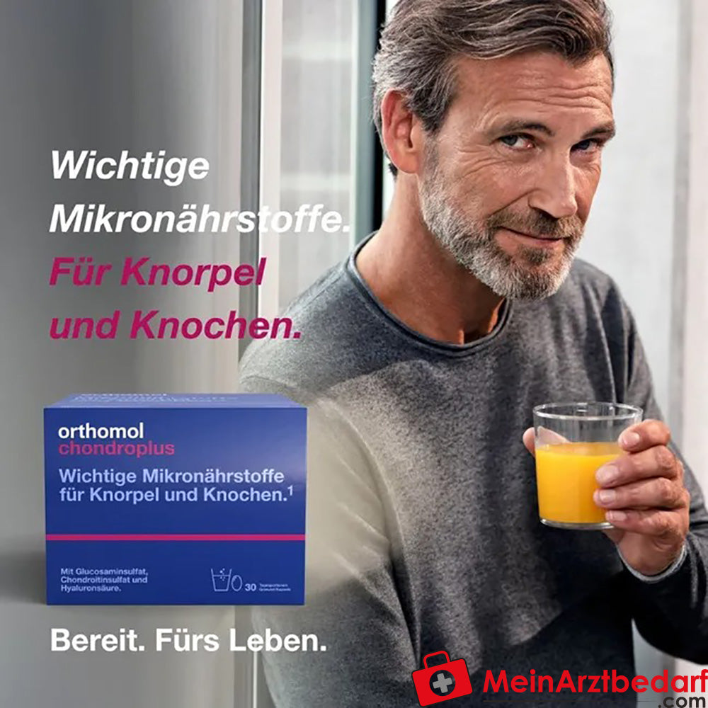 Orthomol chondroplus - Nährstoffe für Knorpel und Knochen - Granulat/Kapseln, 30 St..