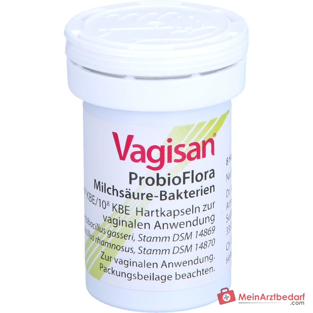 Vagisan ProbioFlora Milchsäure-Bakterien Hartkapseln, 8 St..