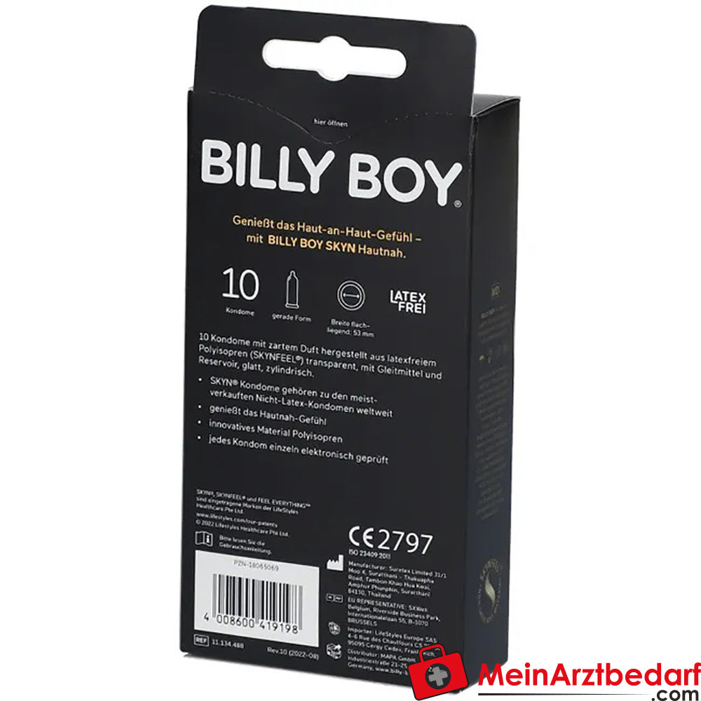 BILLY BOY Skyn hautnah.