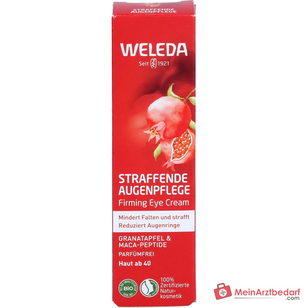 Weleda Cuidado Reafirmante para Ojos con Granada y Péptidos de Maca, 12 ml