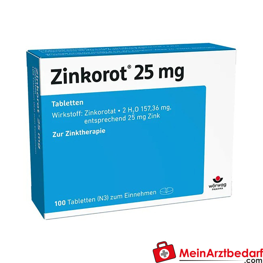 Zinkorot 25mg.