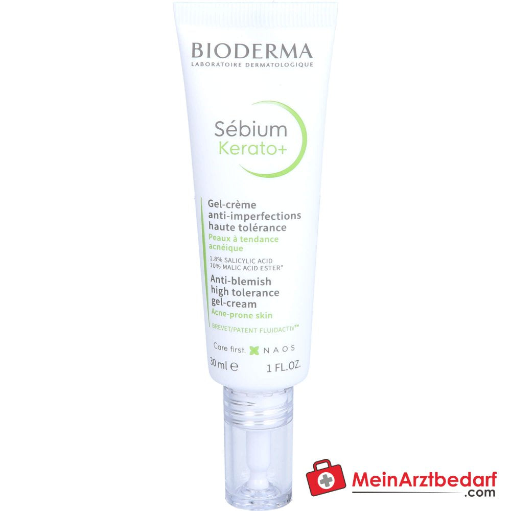 Bioderma Sébium Kerato+ Gel-Creme, 30 ml.