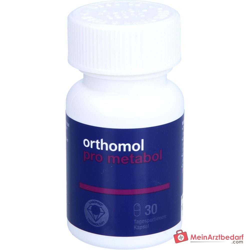 Orthomol Pro metabol Kapseln mit Darmsymbionten und Zink, 30 St..