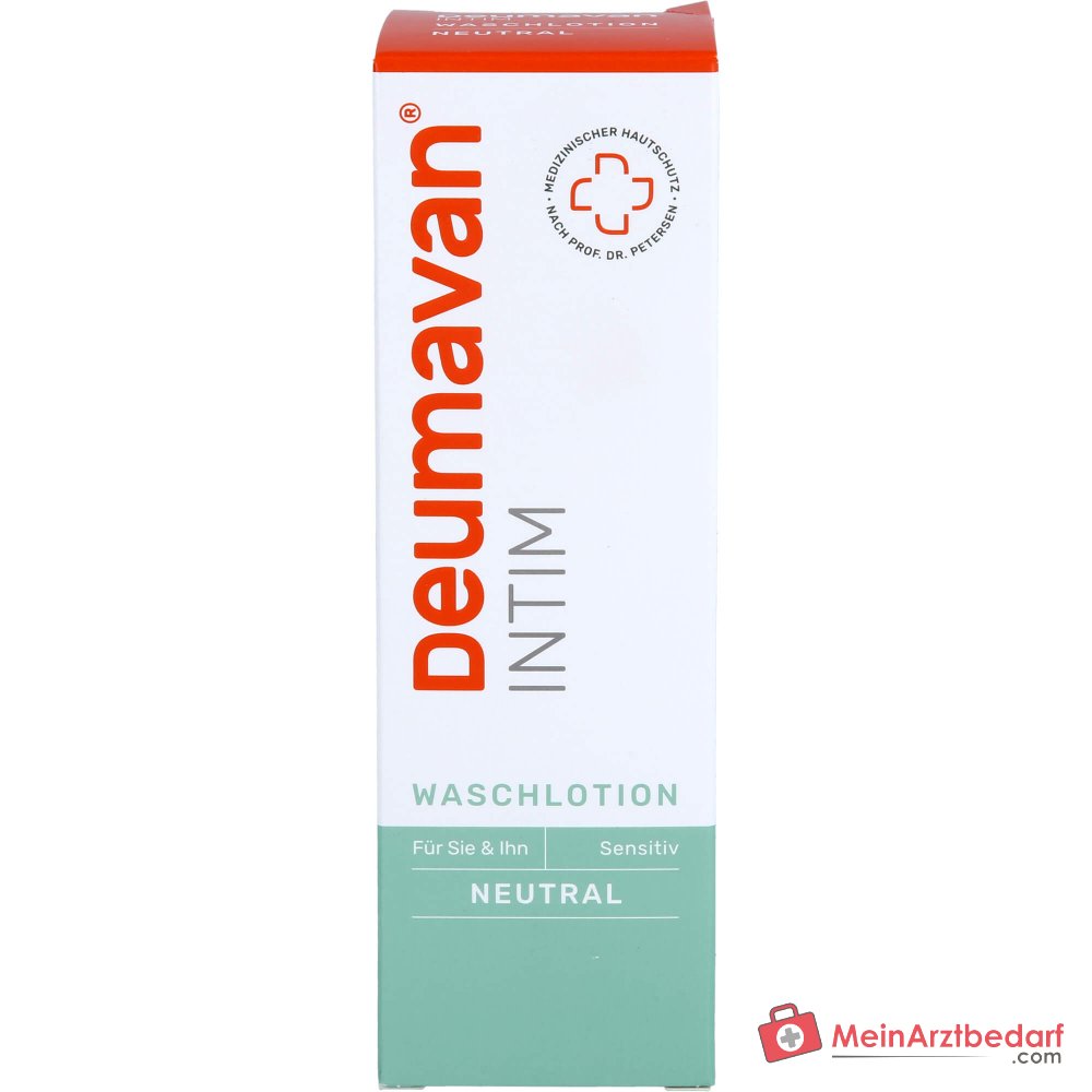 Deumavan Waschlotion Neutral Vitamin E / Milchsäure Intimwaschlotion, 200 ml.