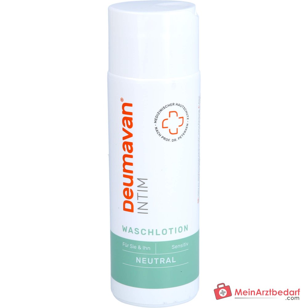 Deumavan Waschlotion Neutral Vitamin E / Milchsäure Intimwaschlotion, 200 ml.
