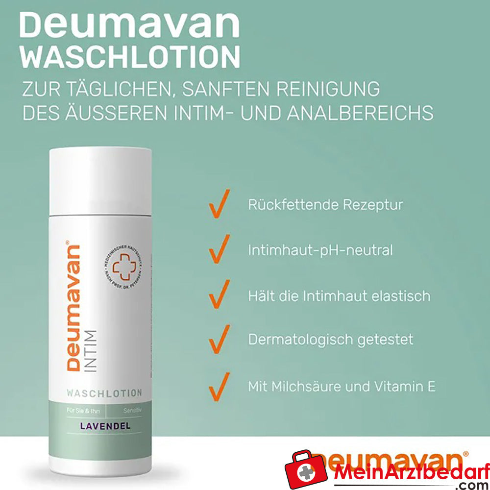 Deumavan® INTIM WASCHLOTION LAVENDEL, 200ml.