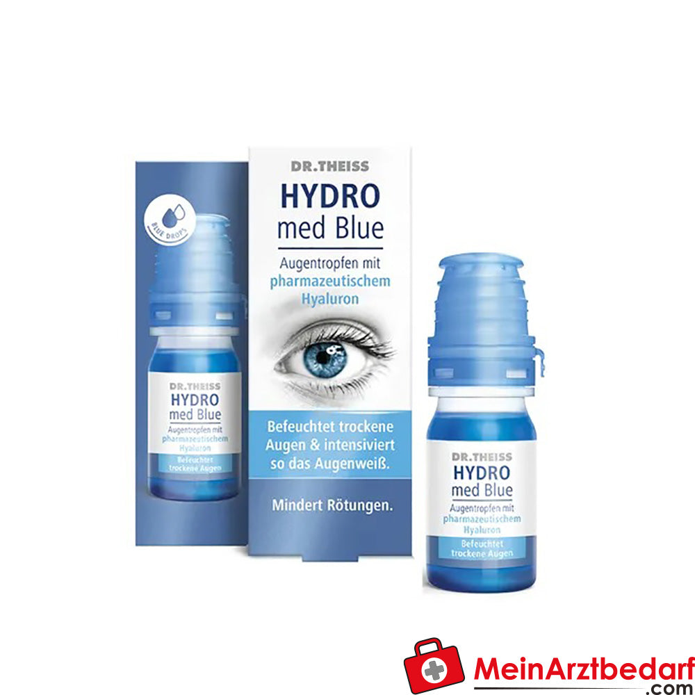 Dr. Theiss Hydro med Blue Augentropfen, 10ml.