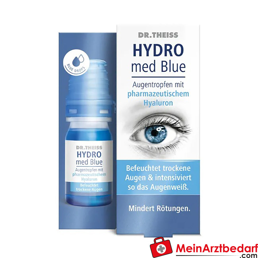 Dr. Theiss Hydro med Blue Augentropfen, 10ml.