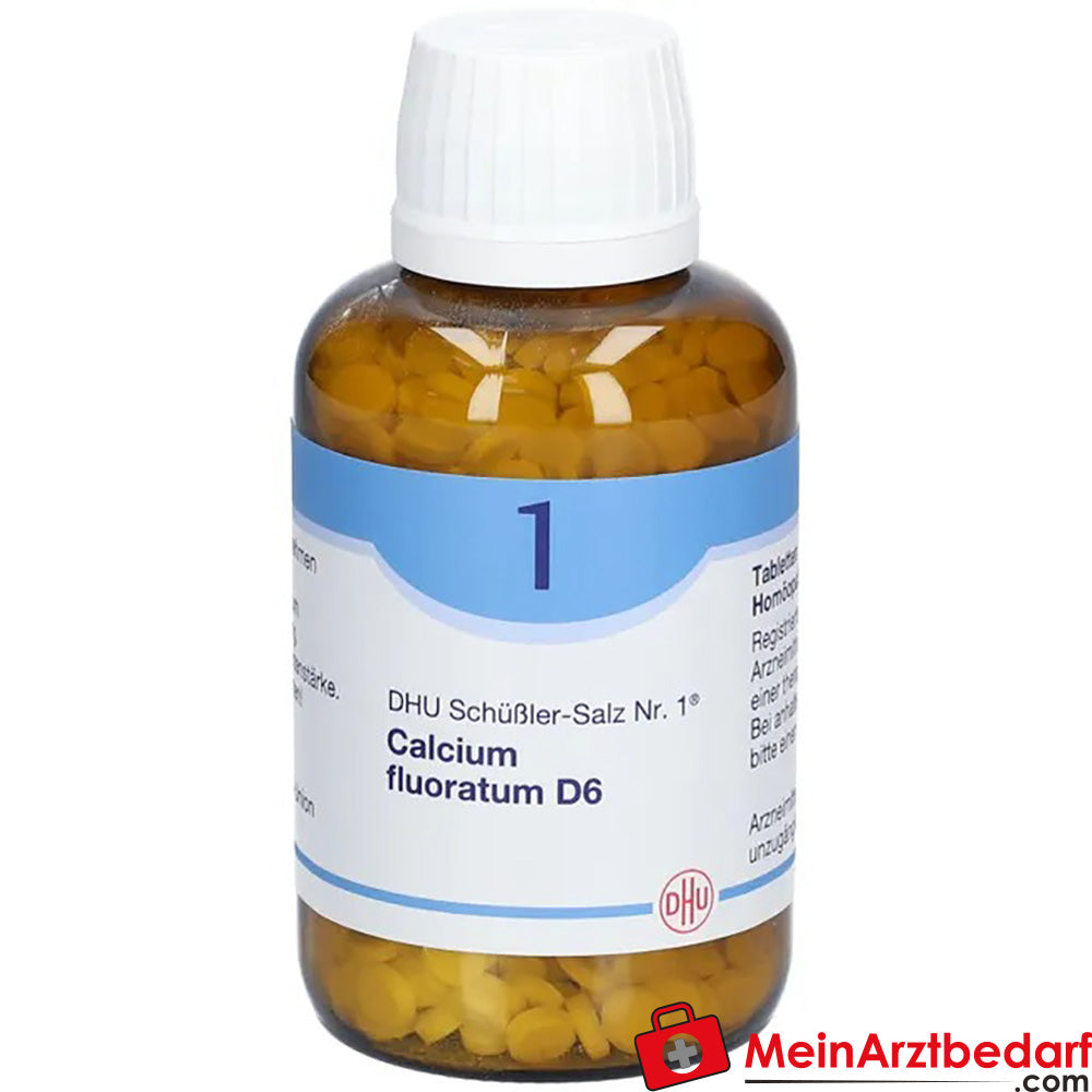 DHU Sel de Schüssler n° 1 Calcium fluoratum D6 250 mg comprimés 80 pièces