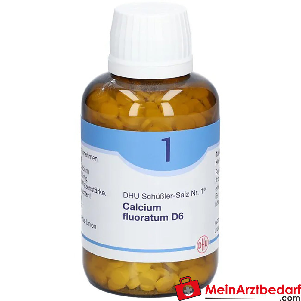 DHU Sel de Schüssler n° 1 Calcium fluoratum D6 250 mg comprimés 80 pièces