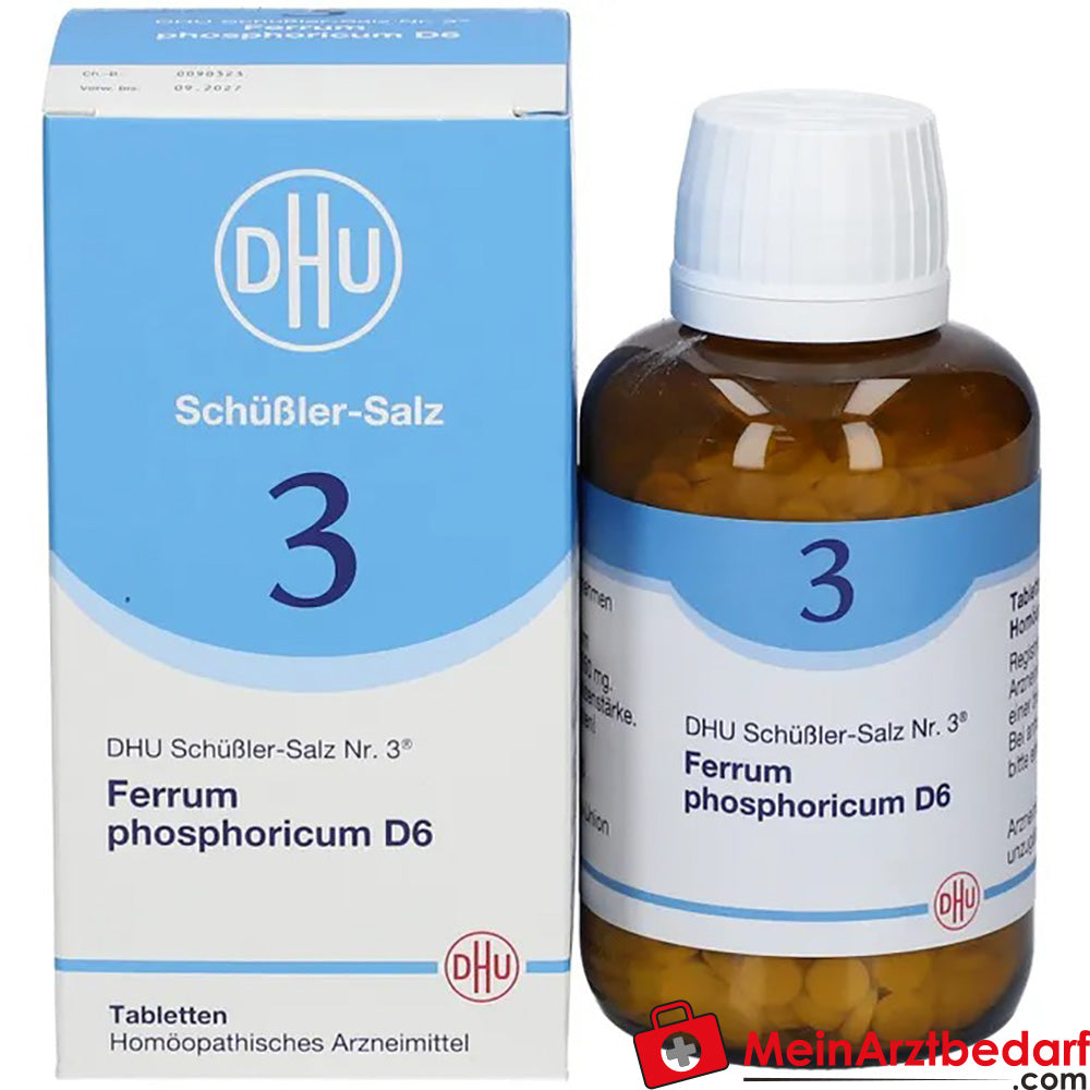 DHU Schüßler-Salz Nr. 3 Ferrum phosphoricum D6 Tabletten 250 mg