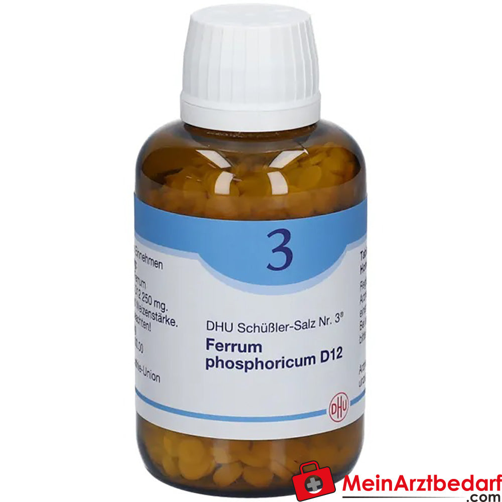 DHU Sal de Schuessler nº 3 Ferrum phosphoricum D12 250 mg glóbulos
