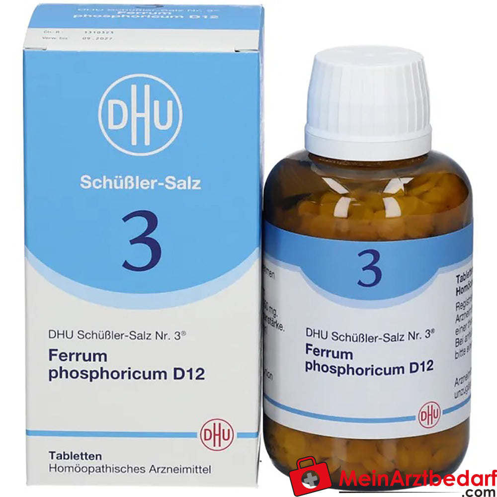DHU Sal de Schuessler nº 3 Ferrum phosphoricum D12 250 mg glóbulos
