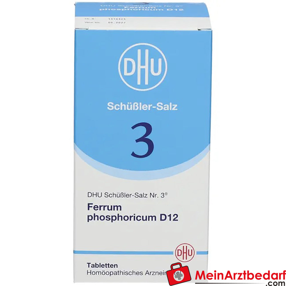 DHU Schüßler-Salz Nr. 3 Ferrum phosphoricum D12 250 mg Globuli