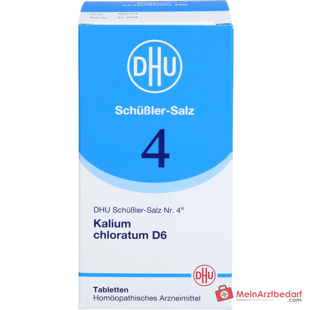 DHU Sale di Schuessler n. 4 Potassio chloratum D6 250 mg compresse