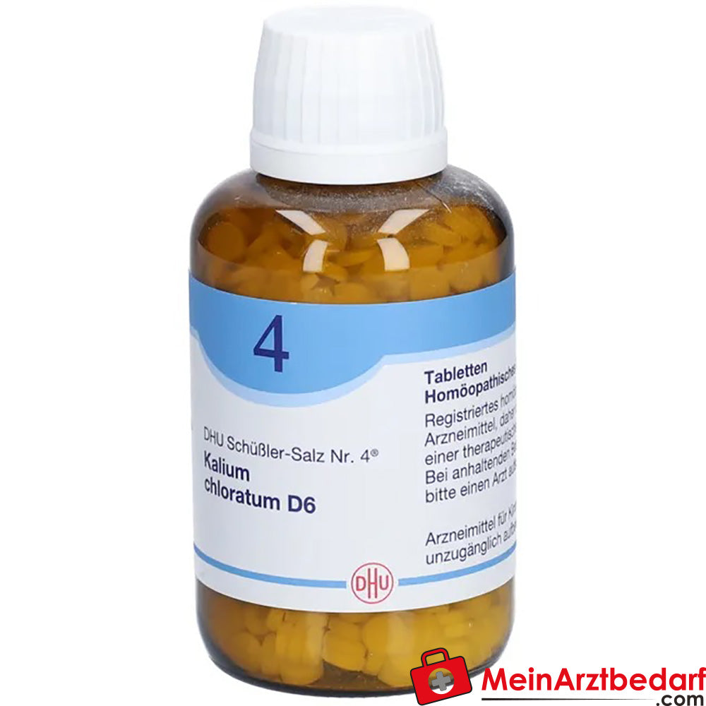 DHU Schüßler-Salz Nr. 4 Kalium chloratum D6 250 mg Tabletten