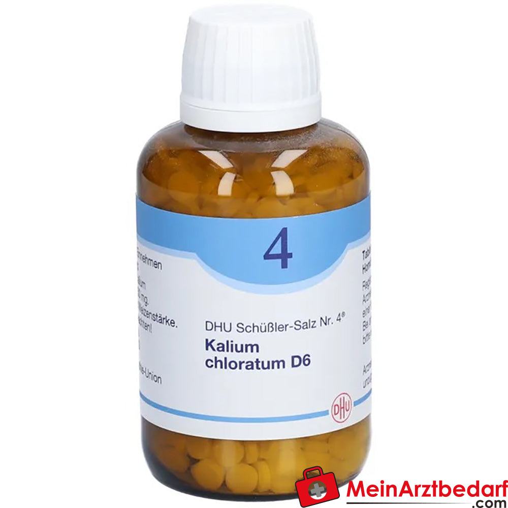 DHU Schüßler-Salz Nr. 4 Kalium chloratum D6 250 mg Tabletten