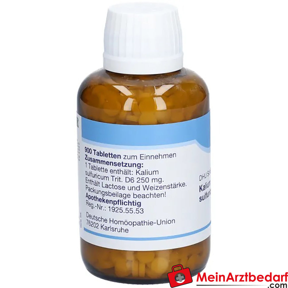 DHU Schüßler-Salz Nr. 6 Kalium sulfuricum D6 250 mg Tabletten