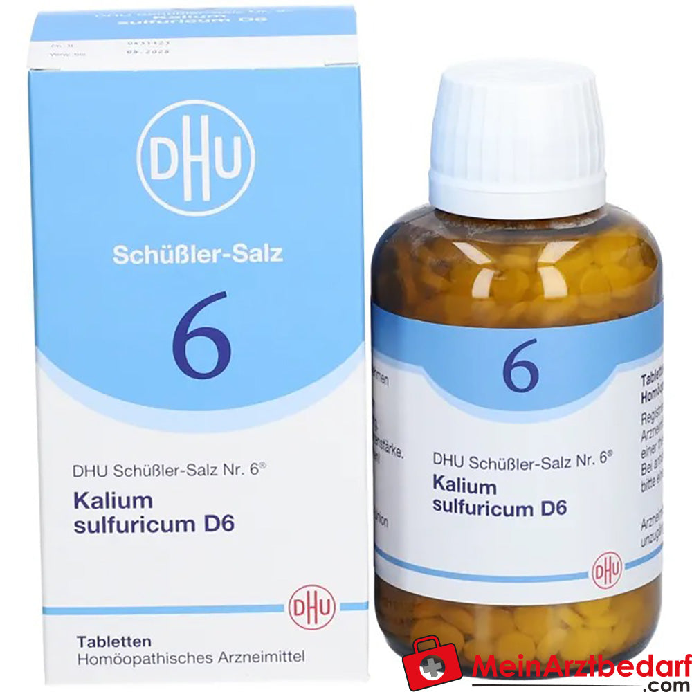DHU Schüßler-Salz Nr. 6 Kalium sulfuricum D6 250 mg Tabletten