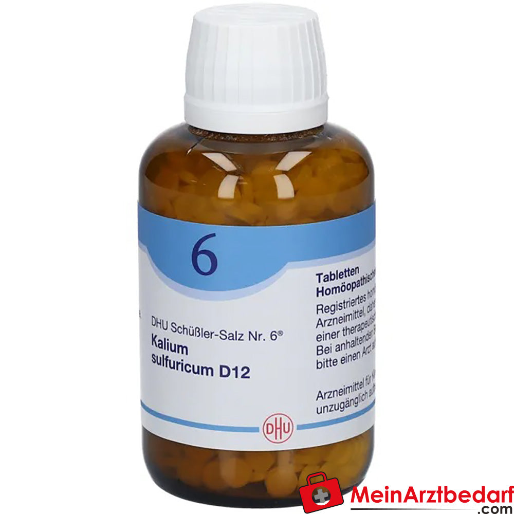 DHU Schüßler-Salz Nr. 6 D12 Kalium sulfuricum hom. Arzneimittel Tabletten