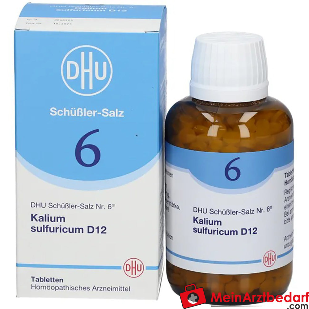 DHU Schüßler-Salz Nr. 6 D12 Kalium sulfuricum hom. Arzneimittel Tabletten