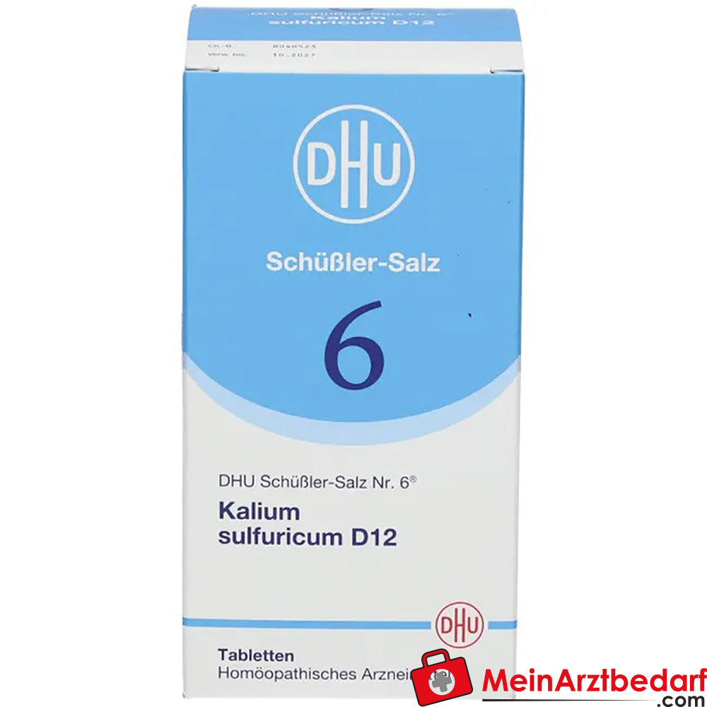 DHU Schüßler-Salz Nr. 6 D12 Kalium sulfuricum hom. Arzneimittel Tabletten
