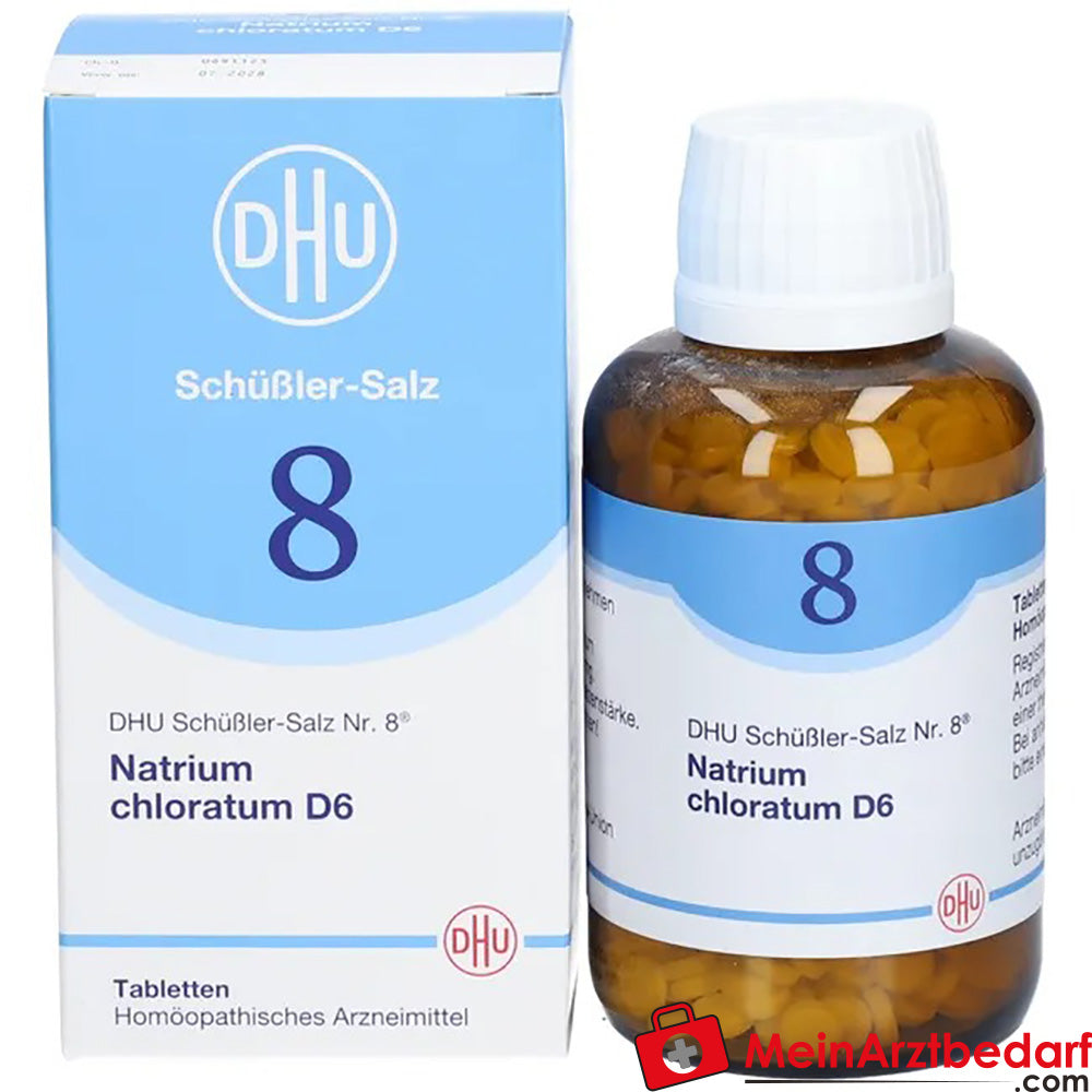 DHU Schüßler-Salz Nr. 8 Natrium chloratum D6 250 mg Tabletten 80 Stück