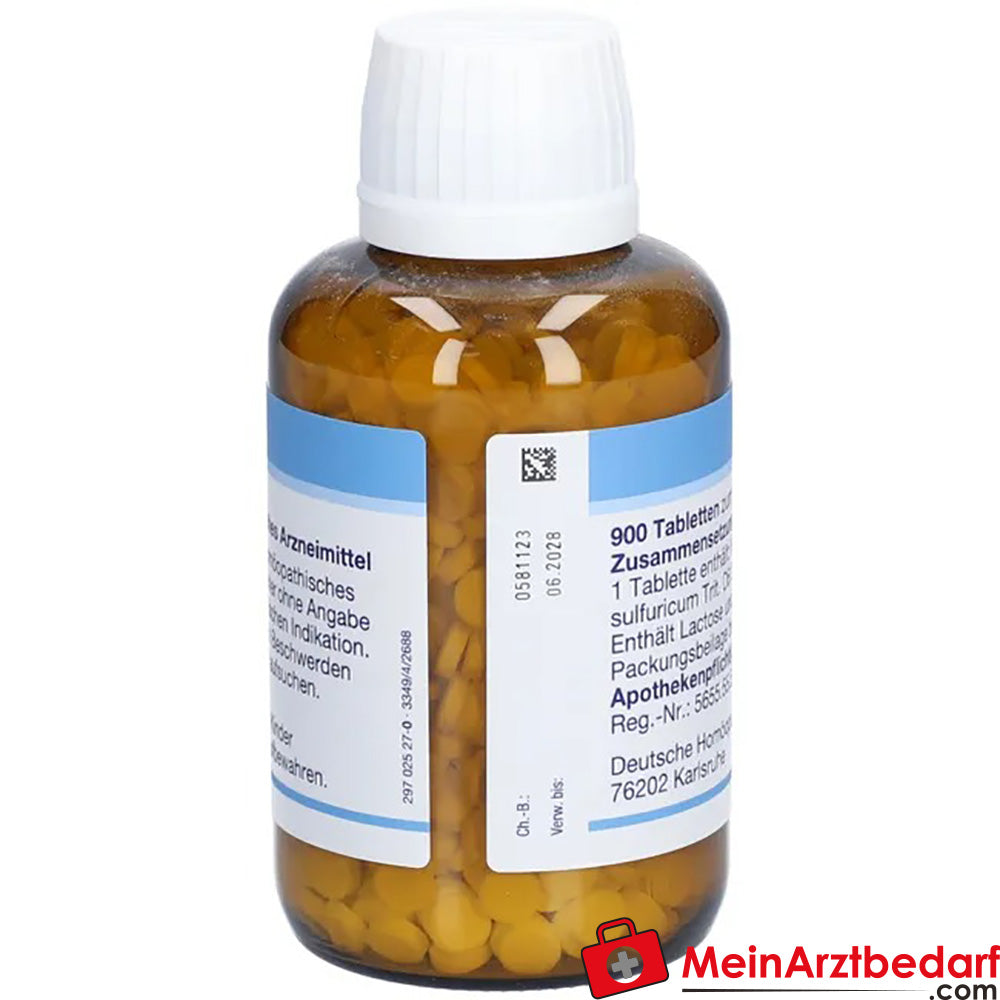 DHU Schüßler‑Salz Nr. 10 Natrium sulfuricum D6 Tabletten 80 St.