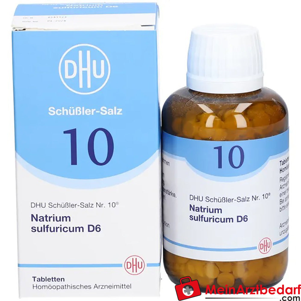 DHU Schüßler‑Salz Nr. 10 Natrium sulfuricum D6 Tabletten 80 St.