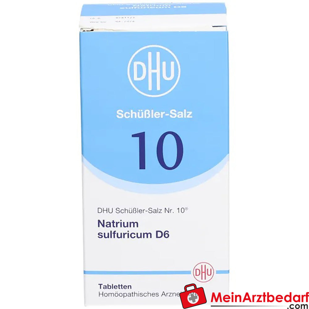 DHU Schüßler‑Salz Nr. 10 Natrium sulfuricum D6 Tabletten 80 St.
