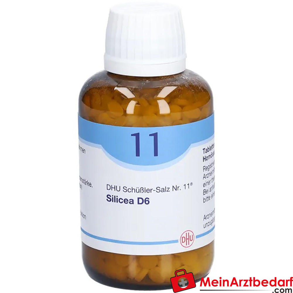 DHU Sel de Schüssler No 11 Silicea D6 250 mg comprimés 80 pièces