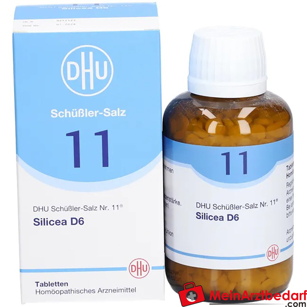 DHU Sel de Schüssler No 11 Silicea D6 250 mg comprimés 80 pièces