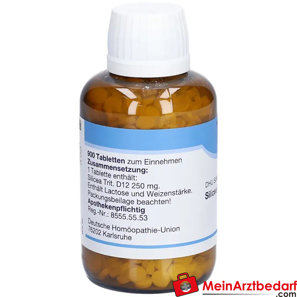 DHU Sel de Schüssler No 11 Silicea D12 Acidum silicicum 250 mg Comprimés