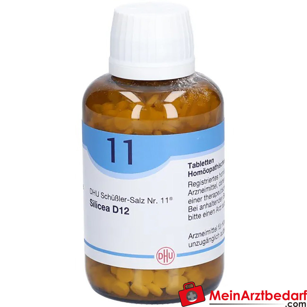 DHU Sel de Schüssler No 11 Silicea D12 Acidum silicicum 250 mg Comprimés