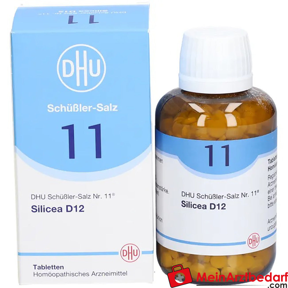 DHU Sel de Schüssler No 11 Silicea D12 Acidum silicicum 250 mg Comprimés
