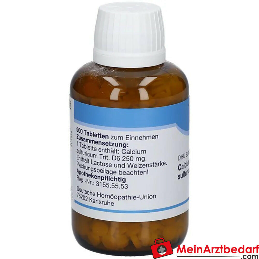 DHU Schuessler Sale n. 12 Calcium sulphuricum D6 Compresse 100 pezzi