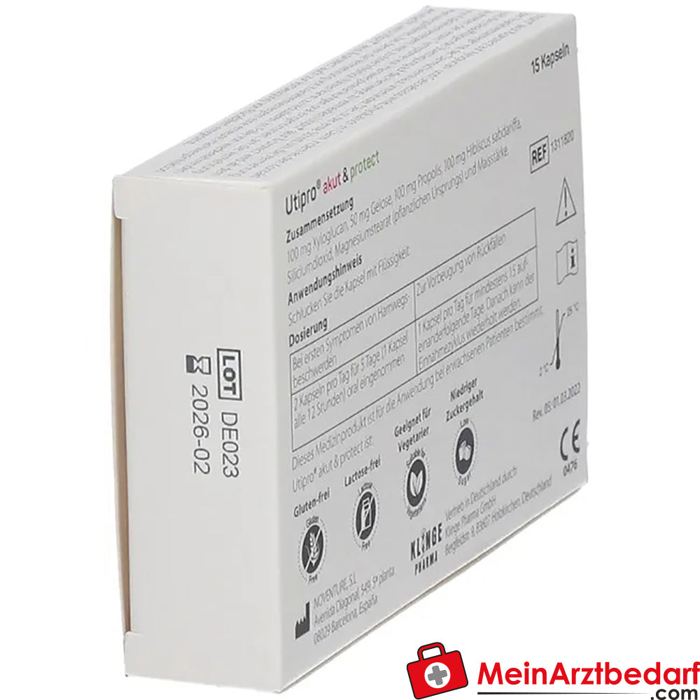 Utipro® akut & protect, 15 St..