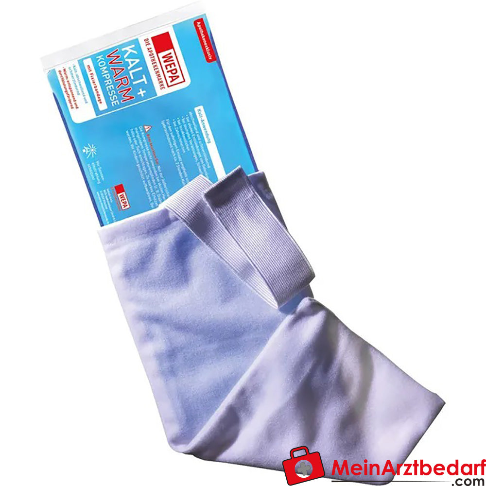 Kalt-Warm Kompresse 12 x 29cm mit Fixierband, 1 St..